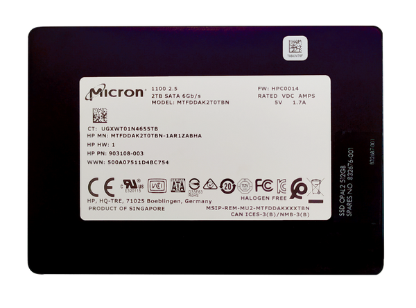 Dysk SSD / Micron 1100 / 2 TB / SATA III / 2,5''