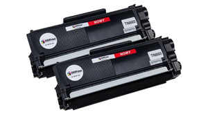 Zestaw 2x toner Zgodny z TN2320 Czarny 2.6K marki DDPrint Nowy do Brother HL-L2300D/L2340DW/L2360DN/L2365DW/DCP-L2500D/L2520DW/L2540DN/L2560DW/MFC-L2700DW/L2720DW/L2740DW