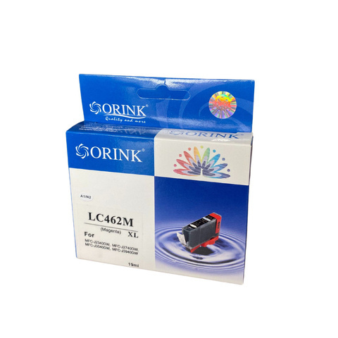 ORINK Tusz LC462XL M |Magenta| 19ml. do Brother MFC-J2340DW MFC-J3540DW MFC-J3940DW