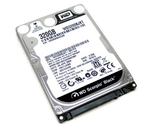 Dysk twardy 160 GB, SATA 2,5'' WD BLACK - aukcja