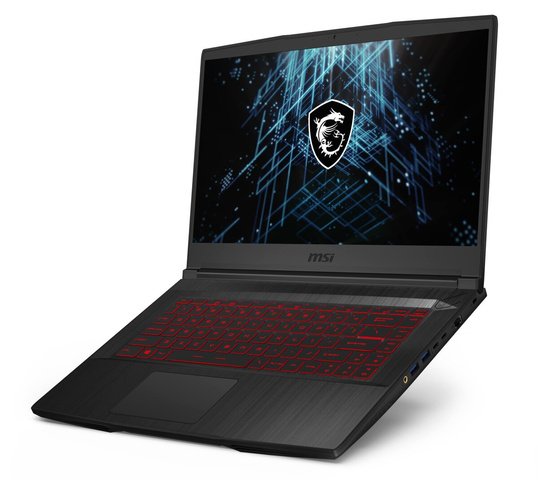 Powystawowy Laptop gamingowy MSI GF65 Thin 10UE Core i7 10750H (10-gen.) 2,6 GHz / 32 GB / 960 SSD / 15,6'' FullHD / Win 11 + GeForce RTX 3060