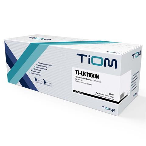 Zgodny Toner Tiom Ti-LK1160N zamiennik Kyocera 1160N | TK-1160 | 7,2k | black