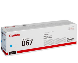 Oryginalny Toner Canon CRG 067 Cyan 1.25k do Canon LBP631 633 MF651 655 657