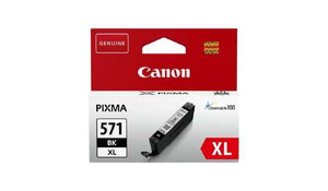 Oryginalny Tusz CLI-571BKXL do Canon 10.8 ml Black do Canon Pixma MG5750/MG5753 MG6850/MG7750 MG7752/TS5050 TS5051/TS5055 TS6050/TS6051 TS6052/TS8050