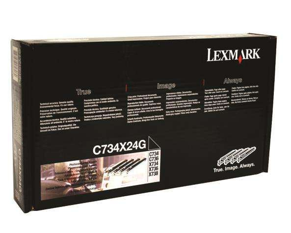 Lexmark Bęben C734 C734X24G CMYK 4pack