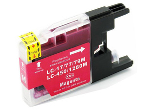 Zamiennik Brother LC1280M 25ml Magenta tusz marki DDPrint do J525W J5910DW J6510DW J725DW J925DW J430W J625DW