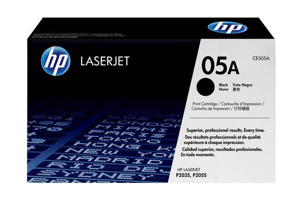 Oryginalny Toner Czarny HP (05A CE505A) 2,3k Black do HP LaserJet P2035/P2035n/P2050/P2055d/P2055dn/P2055x