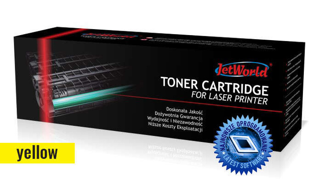 Zamiennik Brother TN-243Y 1k Yellow toner marki JetWorld do L3770 L3210 L3230 L3270 L3510 L3550 L3710 L3730