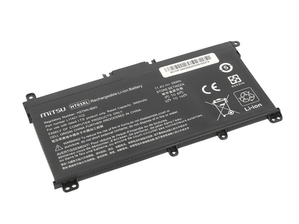 Bateria Mitsu do HP 240 G7, 250 G7, 340 G5 - BC/HP-340G5