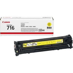 Oryginalny Toner 716 do Canon 1.5k Yellow