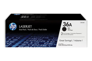 Oryginalny Toner Czarny HP (36A CB436AD) (DWUPAK) 2x2k do HP LaserJet M1120MFP/M1120n/M1522n/M1522nf/P1505/P1505n