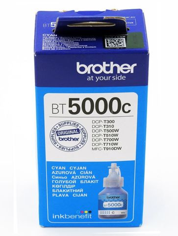 Oryginalny Tusz BT5000C Cyan 48,8ml do Brother DCP-T220/T300/T310/T420W/ T425W/T500W/T510W/T520W/ T525W/T700W/T710W/T720W/ MFC-T800W/T910DW/T920DW