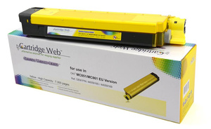 Zamiennik Oki 44059165 7,3k Yellow toner marki Cartridge Web do Oki MC851 MC861