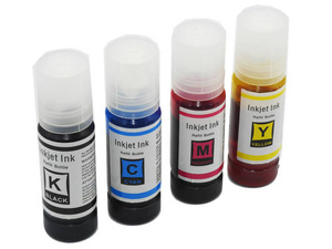 Zgodny komplet Tusze Epson 103 CMYK Zestaw marki DDPrint do Epson EcoTank L3110/L3111/L3150/ L3151/L3156/L1110/ L1250/L3251/L3250/ L3160/L3210/L3211/ L3266/L3230/L3231