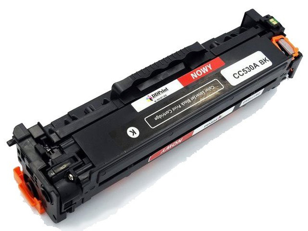 Toner zamienny HP CC530A 3,5K Black marki DDPrint do HP Color LaserJet CP2025 CP2025dn CP2025n CM2320fxi CM2320nf