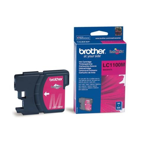 Oryginalny Tusz LC1100M do Brother 325str Magenta 