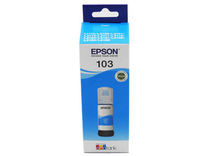 Oryginalny Tusz Epson 103 Cyan 65ml do EPSON ECOTANK L3110 L3150 L3160