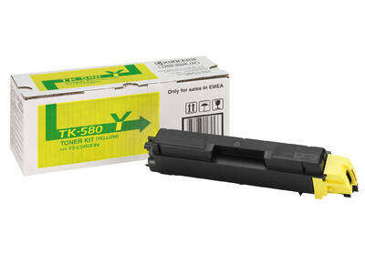 Oryginalny Toner TK-580Y do Kyocera 2.8k Yellow