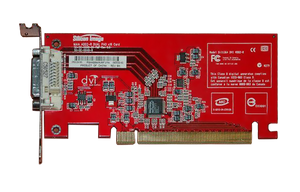 Adapter Przejściówka Karta na DVI do komputerów Dell na złącze PCI-E 16x