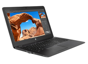 Poleasingowy Laptop HP Zbook 15 G4 Core i7 7820HQ (7-gen.) 2,9 GHz / 16 GB / 240 SSD / 15,6'' FullHD / Win 10 Prof. (Update) + Quadro M2200