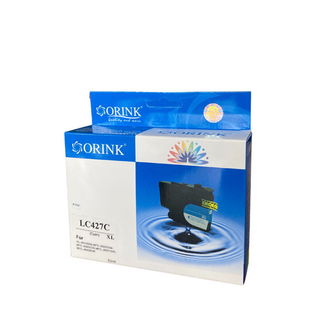 ORINK Tusz LC427XL C |Cyan| 51,5ml. do Brother HL J6010DW / MFC J5955 J5955DW J6955DW J6957DW J6957DWT J6959DW