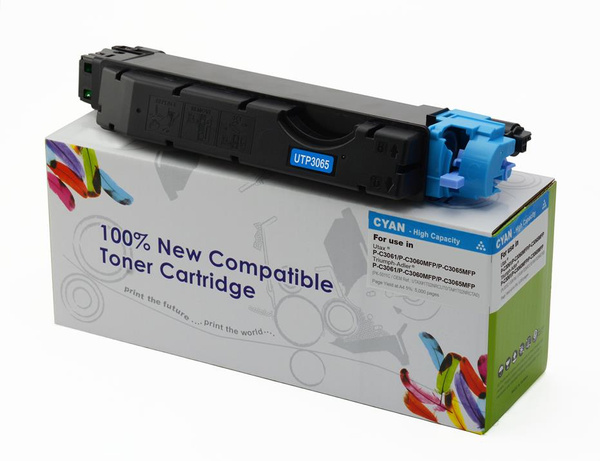 Zamiennik UTAX PK-5011C (1T02NRCUT0, 1T02NRCTA0) 5k Cyan toner marki Cartridge Web