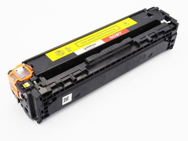 Zamiennik HP CB542A Yellow 1,4k toner marki DDPrint do HP CP1215 CP1515 CP1518 CM1312