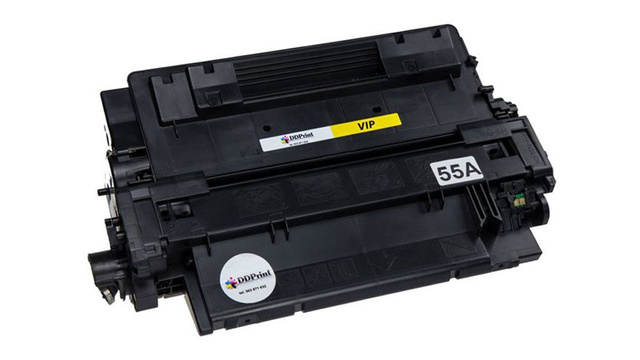 Zamiennik HP 55A CE255A 6K Black toner marki DDPrint VIP do HP LaserJet P3015 P3015dn M525dn M521dn