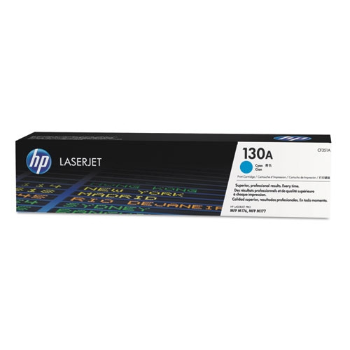 Oryginalny Toner HP 130A CF351A do HP 1k Cyan 