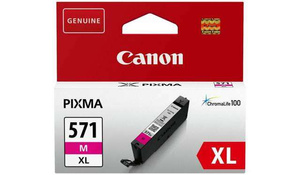 Oryginalny Tusz CLI-571MXL do Canon 10.8 ml Magenta do Canon Pixma MG5750/MG5753 MG6850/MG7750 MG7752/TS5050 TS5051/TS5055 TS6050/TS6051 TS6052/TS8050