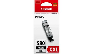 Oryginalny Tusz PGI-580PGBK XXL do Canon 25.7 ml  Black do Canon PIXMA TR8550/TR7550/TS6150/TS6151/TS6250/TS6251/TS8150/TS8151/TS8152/TS8250/TS8251/TS8252/TS9150/TS9155/TS9550/TS9551C