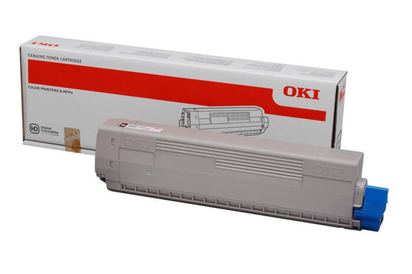 Oryginalny Toner Black OKI (46490608) do OKI C532dn/C542dn/MC563dn/MC573dn