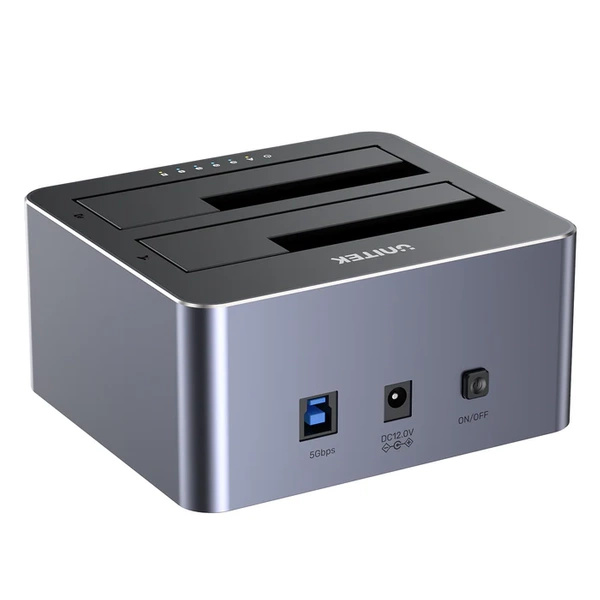 Stacja dokująca UNITEK Y-3026GY01-EU 2 x SATA III | USB 3.1 | KLONOWANIE DYSKÓW