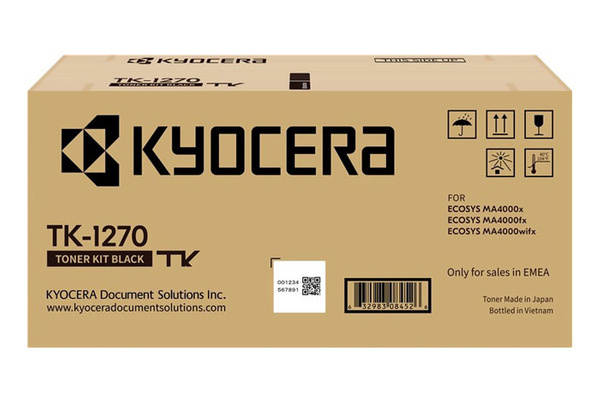 Oryginalny Toner Czarny Kyocera ECOSYS MA4000 (TK-1270, TK1270, 1T0C140NL0)