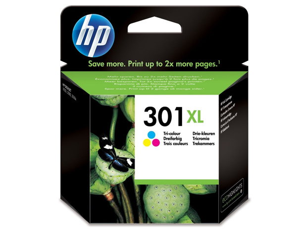 Oryginalny Tusz HP 301XL do HP 6 ml Color