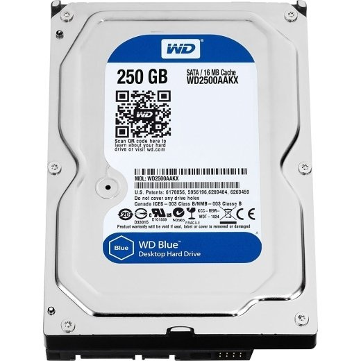 Dysk twardy 250 GB, SATA 3,5'' WD2500AAKX