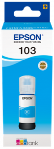 Oryginalny Tusz Epson 103 Cyan 65ml do EPSON ECOTANK L3110 L3150 L3160