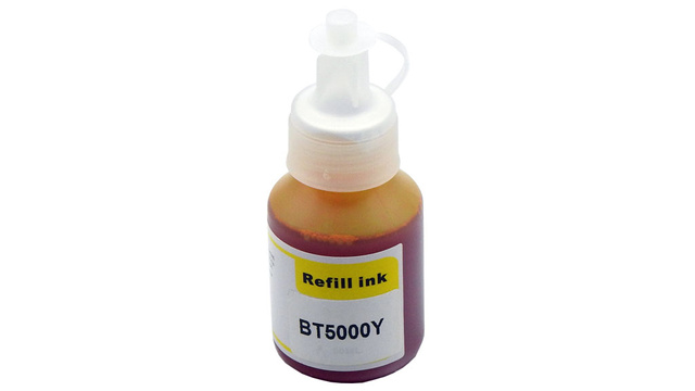 Tusz Zamienny Brother T300 / BT5000Y Yellow 50ml do Brother DCP-T220, T420W, T425W, T426W, T500W, T510W, T520W, T525W