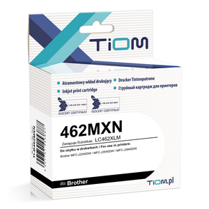 Tusz Tiom do Brother 462MXN | LC462XLM | 1500 str. | magenta do Brother MFC-J2340DW MFC-J3540DW MFC-J3940DW