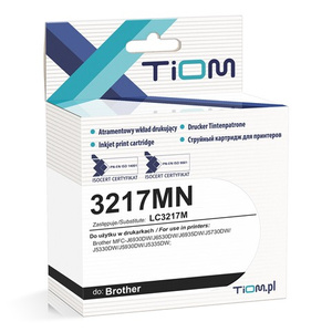 Zgodny Tusz Tiom Ti-B3217MN zamiennik Brother 3217MN | LC3217M | 15ml | magenta