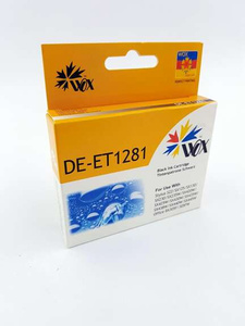 Zgodny z EPSON T1281 C13T12814010 16ml Black tusz marki WOX do BX305 S22 SX125 SX130 SX230 SX235 SX420