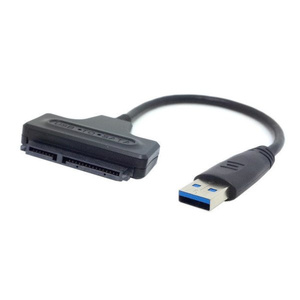 Adapter Przejściówka Gembird USB(M)+Power -> SATA Slim SSD (na kablu)