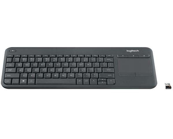 Logitech Klawiatura K400 Plus czarna