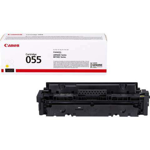 Oryginalny Toner 055 do Canon 2.1k Yellow