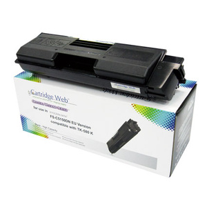 Zgodny z Kyocera TK580 / TK-580K 3,5k Black toner marki Cartridge Web do FS-C5150 Ecosys P6021