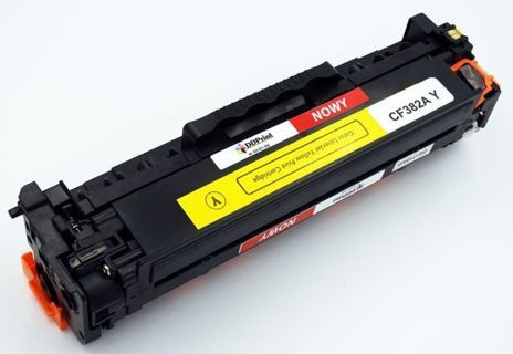 Zamiennik HP CF382A 2,7k Yellow toner marki DDPrint do HP M476