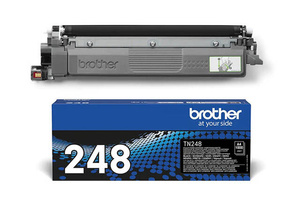 Oryginalny Brother TN248 Bk TN-248BK 1k Black toner marki Brother do DCP-L3550 L3560