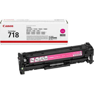 Oryginalny Toner 718 do Canon 2.9k Magenta 