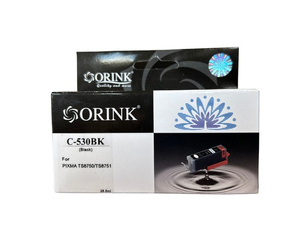 ORINK Tusz PGI530XLBK do drukarek Canon Pixma TS8750, TS8751 | Black | 18,5ml