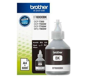 Brother Tusz BT6000BK Black 6K do Brother DCP-T220/T300/T310/T420W/ T425W/T500W/T510W/T520W/ T525W/T700W/T710W/T720W/ MFC-T800W/T910DW/T920DW